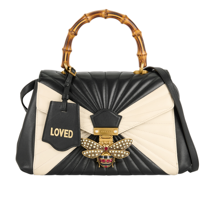 Queen Margaret Top Handle Bag, front view